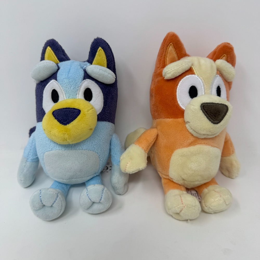 Bluey Friends Bluey and Bingo Plush Toys Dolls‎ 7 Inches